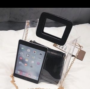Clear fashion handbags brand-new